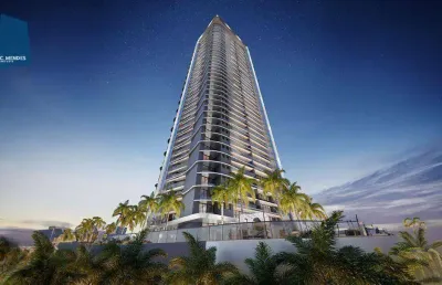 Apartamento com 3 dormitórios à venda, 138 m² por r$ 2.009.717,07 - meireles - fortaleza/ce