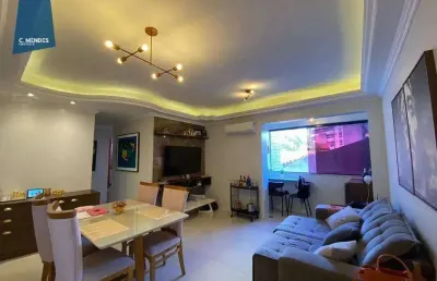 Apartamento com 3 dormitórios à venda, 72 m² por r$ 430.000,00 - guararapes - fortaleza/ce