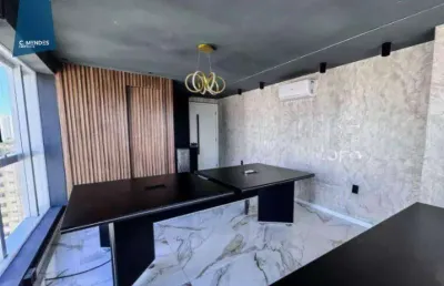 Sala à venda, 27 m² por r$ 515.000,00 - cocó - fortaleza/ce