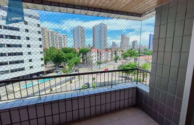 Apartamento com 3 dormitórios para alugar, 87 m² por r$ 2.374,00/mês - fátima - fortaleza/ce
