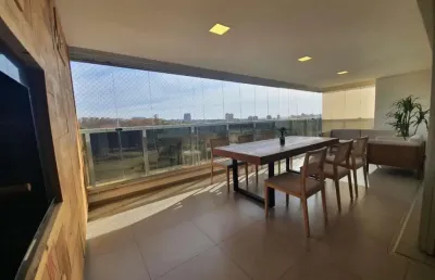 Apartamento para locação no ed. guaecá - 278,70m² - 4 suítes - r$10.000,00 - zona sul