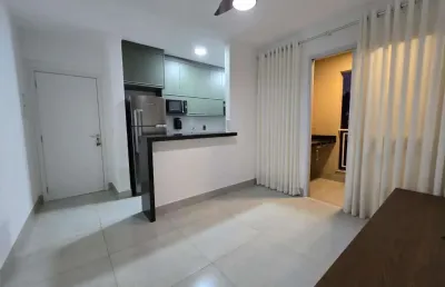 Apartamento mobiliado no edifício vista ribeirânia, com 59m², com 2 quartos sendo um suíte á venda por r$455.800,00