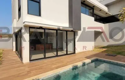 Casa á venda no condomínio alphaville 3 ribeirão preto, com 3 quartos suíte por r$ 2.350.000,00