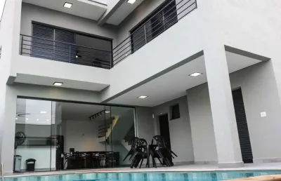 Casa sobrado à venda  / área de lazer  no reserva do bosque