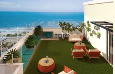 Apartamento com 2 quartos à venda na rua dioguinho, 4122, praia do futuro ii, fortaleza por r$ 338.222