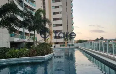 Apartamento com 2 quartos à venda na rua hil de moraes, 12, edson queiroz, fortaleza por r$ 520.000