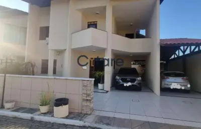 Casa em condomínio fechado com 4 quartos à venda na avenida edilson brasil soares, 2600, edson queiroz, fortaleza por r$ 795.000