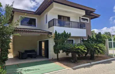 Casa em condomínio fechado com 3 quartos à venda na clóvis beviláqua, 100, edson queiroz, fortaleza por r$ 1.050.000