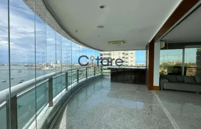 Apartamento com 4 quartos à venda na avenida beira mar, 4400, mucuripe, fortaleza por r$ 6.900.000