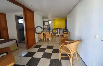 Flat com 2 quartos à venda na avenida da abolição, 4753, meireles, fortaleza por r$ 924.000