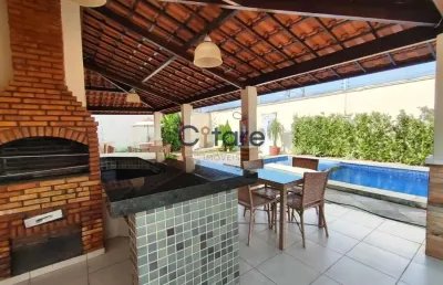 Casa em condomínio fechado com 3 quartos à venda na rua lourdes vidal alves, 736, lagoa redonda, fortaleza por r$ 410.000