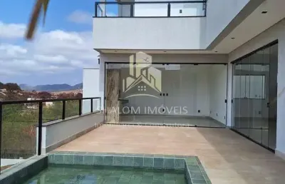 Casa em condomínio ville des lacs à venda no município de nova lima/mg