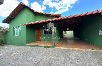 Casa 3 quartos à venda no bairro nacional, contagem mg