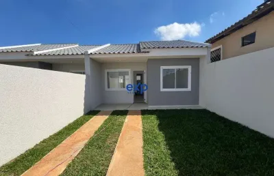 Casa em condomínio fechado com 2 quartos à venda na avenida rio amazonas, 4356, estados, fazenda rio grande por r$ 262.990