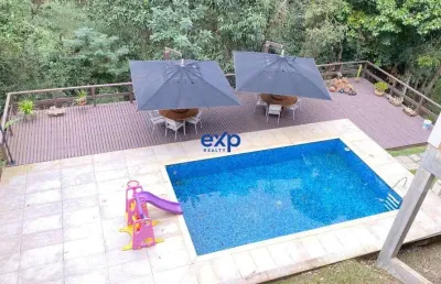 Casa em condomínio fechado com 5 quartos à venda na bosque das cabiunas, 14, itaipava, petrópolis por r$ 1.797.000