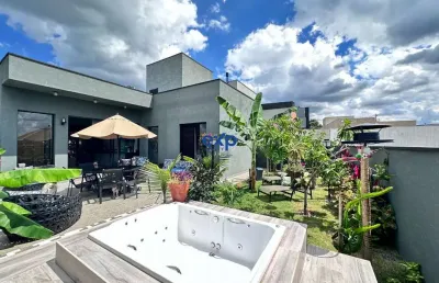 Casa em condomínio fechado com 2 quartos à venda na do sorriso, 286, loteamento residencial una, itu por r$ 1.450.000