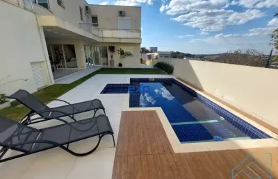 Casa em condomínio fechado com 4 quartos à venda na água cristalina, 115, jardim maristela, atibaia por r$ 2.190.000