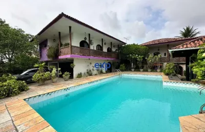 Casa com 5 quartos à venda na emiliano ribeiro, 277, prazeres, jaboatão dos guararapes por r$ 2.000.000