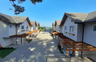Casa em condomínio fechado com 2 quartos à venda na primeiro de maio, 4041, várzea grande, gramado por r$ 749.000