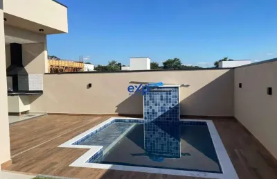 Casa em condomínio fechado com 3 quartos à venda na rua cecília leme do prado, 15, residencial evidências, indaiatuba por r$ 1.478.000