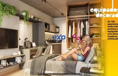 Apartamento com 1 quarto à venda na rua rockefeller, 476, rebouças, curitiba por r$ 260.000