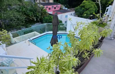 Cobertura com 4 quartos à venda na rua belisário távora, 521, laranjeiras, rio de janeiro por r$ 2.950.000