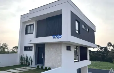 Casa em condomínio fechado com 3 quartos à venda na rua antônio gitkoski, 1001, botiatuva, campo largo por r$ 1.198.000