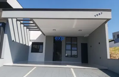 Casa em condomínio fechado com 3 quartos à venda na mario gil, 35, loteamento park gran reserve, indaiatuba por r$ 1.300.000