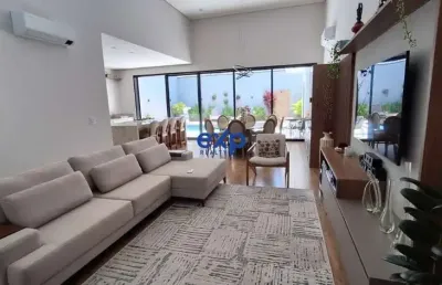Casa em condomínio fechado com 4 quartos à venda na rua paiquere, 465, jardim paiquerê, valinhos por r$ 2.790.000