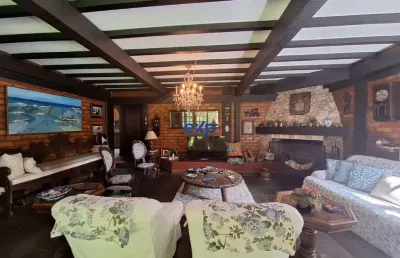 Casa com 5 quartos à venda na da divisa, 807, itaipava, petrópolis por r$ 2.900.000