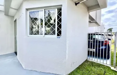 Casa em condomínio fechado com 3 quartos à venda na rua capitão antônio naufal, 228, uberaba, curitiba por r$ 380.000