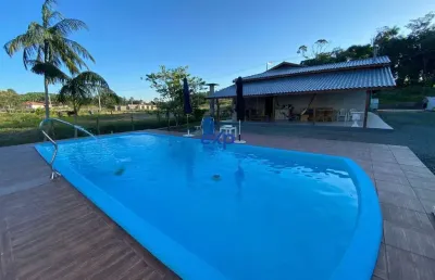 Chácara / sítio com 3 quartos à venda na estrada geral medeirinhos, 167, medeiros, barra velha por r$ 1.100.000