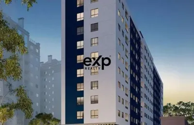 Apartamento com 2 quartos à venda na rodovia joão leopoldo jacomel, 12887, estância pinhais, pinhais por r$ 473.900