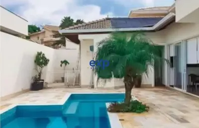 Casa em condomínio fechado com 3 quartos à venda na estrada engenheiro paulo de campos fessel, 351, condomínio residencial querência, valinhos por r$ 2.589.000