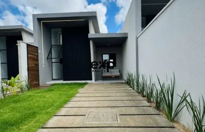 Casa com 3 quartos à venda na rua santa maria, 21, encantada, eusébio por r$ 359.900