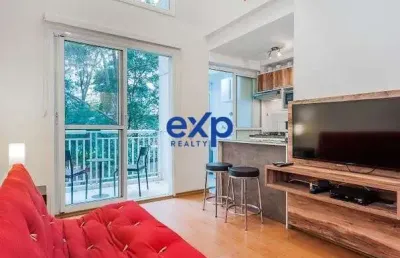 Apartamento com 1 quarto para alugar na rua charles spencer chaplin, 120, vila andrade, são paulo por r$ 3.500