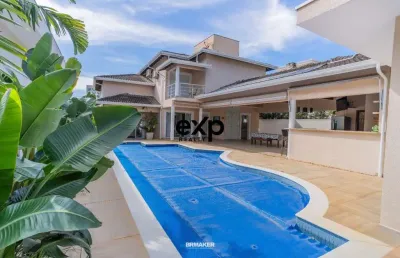 Casa em condomínio fechado com 3 quartos à venda na doutor adalberto turini, 145, jardim paiquerê, valinhos por r$ 1.998.000