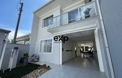 Casa com 3 quartos à venda na rua françois voltaire, 475, aristocrata, são josé dos pinhais por r$ 949.000