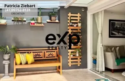 Casa em condomínio fechado com 3 quartos à venda na rua pedro pacheco, 54, uberaba, curitiba por r$ 520.000