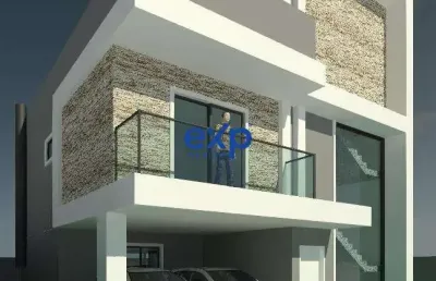 Casa em condomínio fechado com 3 quartos à venda na rua laerte fenelon, 1190, ipê, são josé dos pinhais por r$ 1.717.800