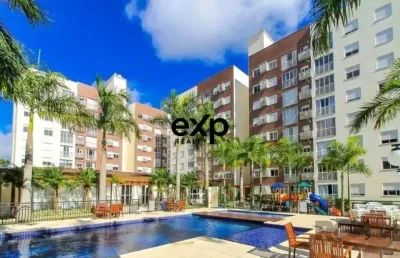 Apartamento com 2 quartos à venda na walton pontes carpes, 39, vila nova, porto alegre por r$ 329.900