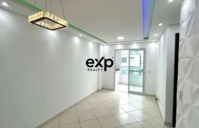 Apartamento com 2 quartos à venda na avenida osasco, 78, cidade ocian, praia grande por r$ 460.000