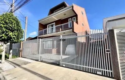 Casa com 4 quartos à venda na rua josé altair possebom, 210, boneca do iguaçu, são josé dos pinhais por r$ 890.000