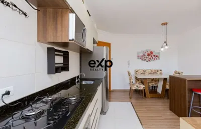 Apartamento com 3 quartos à venda na rua anneliese gellert krigsner, 2607, afonso pena, são josé dos pinhais por r$ 257.000