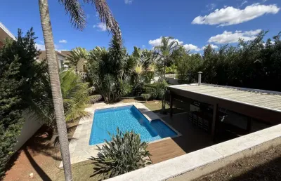 Casa em condomínio fechado com 4 quartos para alugar na rua josé decourt homem de mello, 1, barão geraldo, campinas por r$ 13.000
