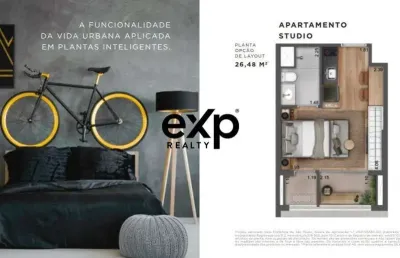 Apartamento com 1 quarto à venda na avenida portugal, 587, cidade monções, são paulo por r$ 480.000