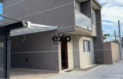 Casa com 3 quartos à venda na miguel gaska, 171, capão raso, curitiba por r$ 625.000