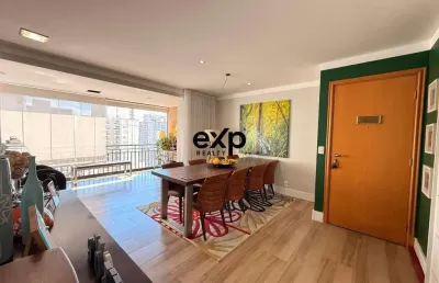 Apartamento com 3 quartos à venda na praça princesa isabel, 17, brooklin, são paulo por r$ 1.785.000