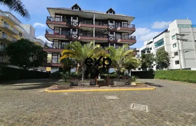 Apartamento com 3 quartos à venda na estrada união e indústria, 14210, itaipava, petrópolis por r$ 1.097.000