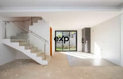Casa em condomínio fechado com 3 quartos à venda na estrada guilherme weigert, 424, santa cândida, curitiba por r$ 996.001